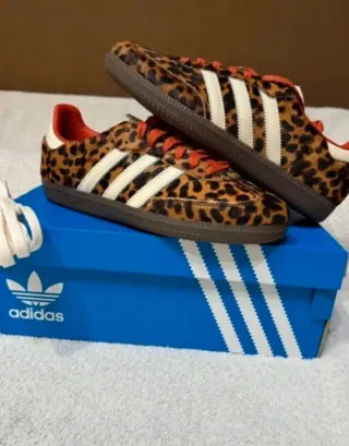 Adidas Gazelle leopardo talla 41