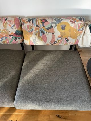 Butacas de diseño tela y metal