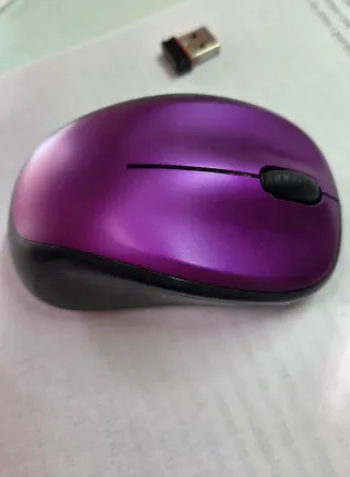 Mouse Logitech Wireless Nero Viola