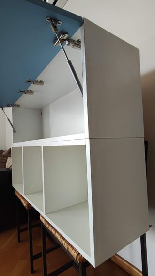 Camera bambino Giessegi bianca e azzurra