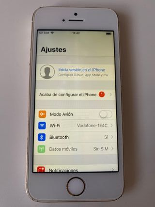 iPhone 5s Dorado 16GB A1457 NE434B/A