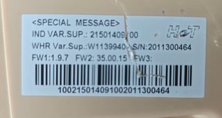 Placa base lavadora Whirlpool