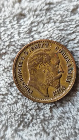 Moneda Eduardo VII Escudo