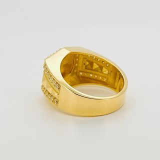 SELLO EXAGONAL MEDUSA 18K