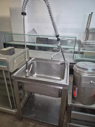 Fregadero industrial acero inoxidable