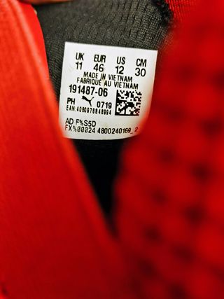 Zapatillas Puma Enzo Weave Talla 45 Rojas