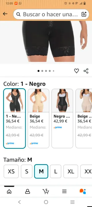 Faja Moldeadora Yianna Negra