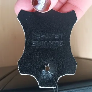 Maletín ejecutivo vintage negro y beige