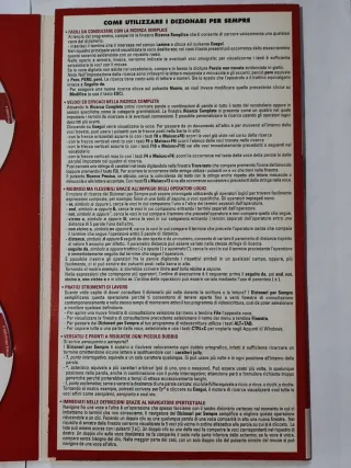 Dizionari per Sempre 6 CD-ROM vintage anno 2003