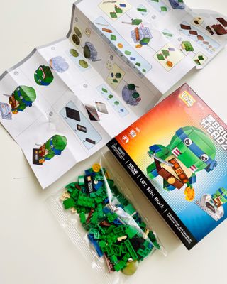 LOZ Mini Block Ninja Turtle Brick Headz