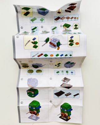 LOZ Mini Block Ninja Turtle Brick Headz