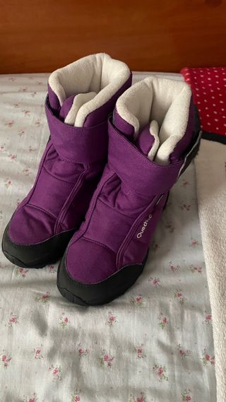 Botas de nieve niña T.33