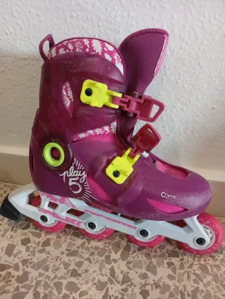 Patines Oxelo Play 5 Morados