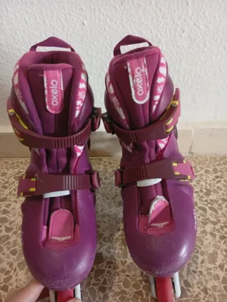 Patines Oxelo Play 5 Morados
