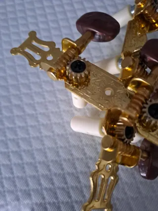 Clavijas Afinación Guitarra Doradas