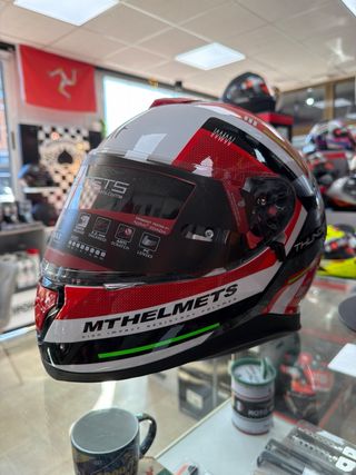 Casco MT Thunder SV Rojo Talla S