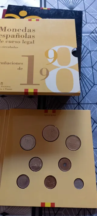 Colección Monedas Españolas 1992 - 2001 FNMT S/C