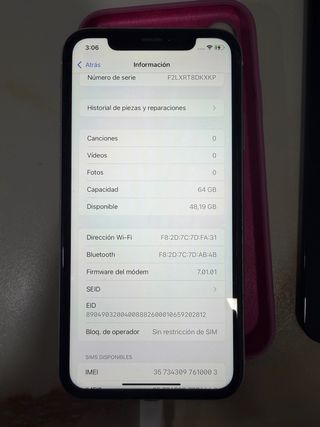 iPhone XR 64GB Rosa