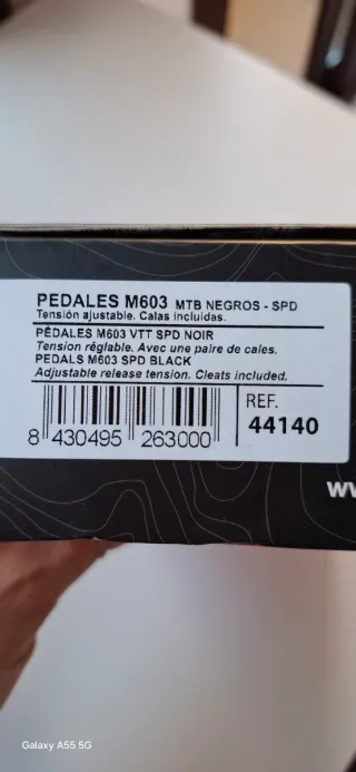 Pedales y calas M603 MT Negociable