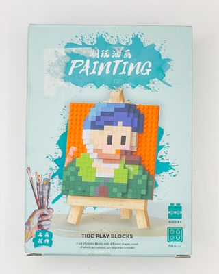 Blocchi costruzione Painting Van Gogh lego bricks
