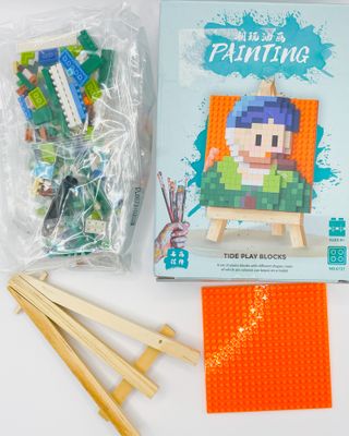 Blocchi costruzione Painting Van Gogh lego bricks