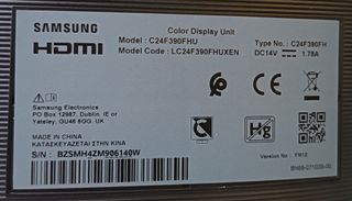 Monitor Curvo Samsung 24" FHD FreeSync | Impecable