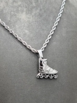 Colgante Patinete acero quirúrgico