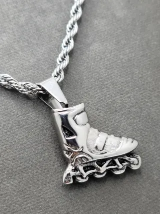 Colgante Patinete acero quirúrgico
