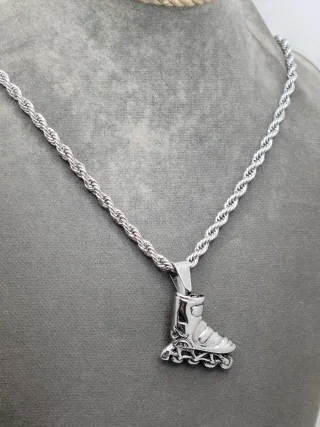 Colgante Patinete acero quirúrgico