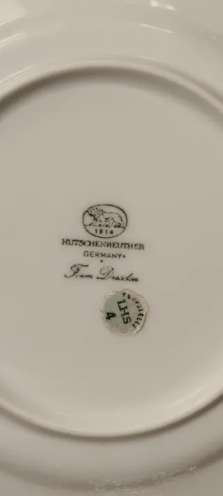 Antiguo Juego de café porcelana Hutschenreuther