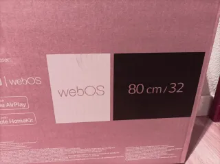 LG Smart TV 32" Procesador Inteligente α5 Gen5 AI.