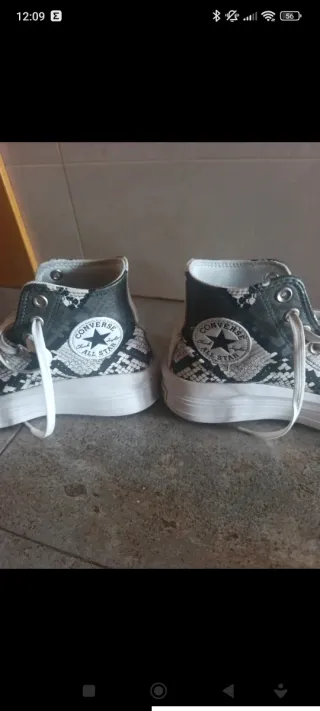 Converse Bota Talla 39 Serpiente