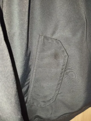 Chaqueta Bomber Hombre Talla XXL Azul Marino