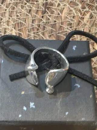 Anillo Plata de Ley Minimalista Ajustable