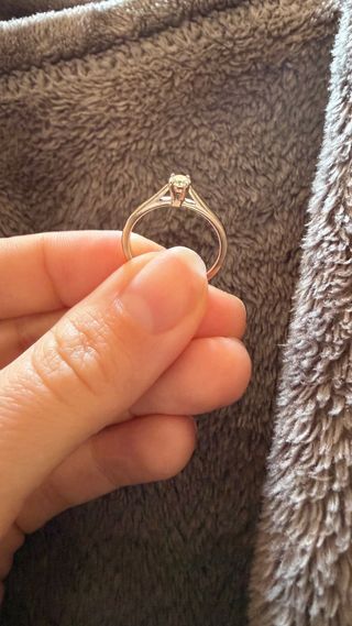 Anillo diamanto 0,15 quilates