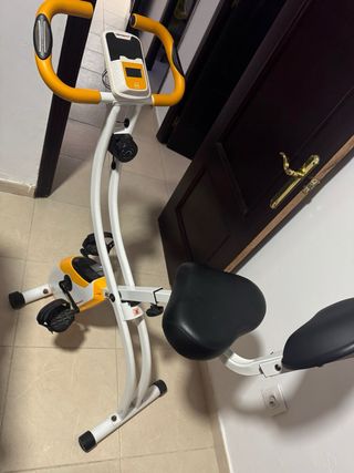 Bicicleta Estática con Respaldo