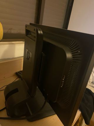 Monitor HP Negro/Plateado
