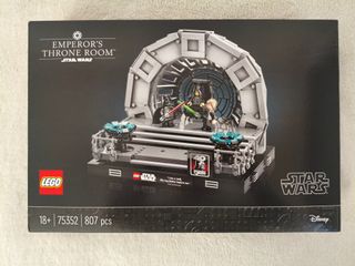 LEGO 75352 Star Wars Diorama Sala Trono Emperador