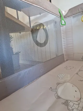 Parque infantil plegable 100x100 cm