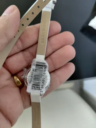 Reloj mujer Trendy Kiss Lucie blanco doble vuelta