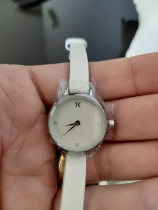 Reloj mujer Trendy Kiss Lucie blanco doble vuelta