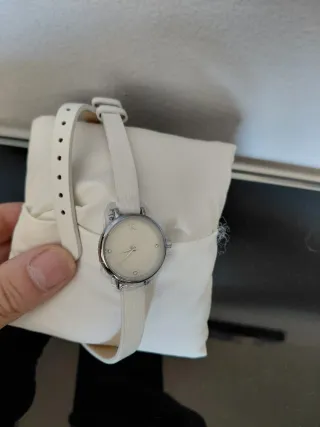 Reloj mujer Trendy Kiss Lucie blanco doble vuelta