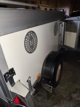 Remolque para perros