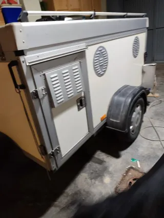 Remolque para perros