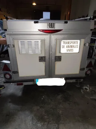 Remolque para perros