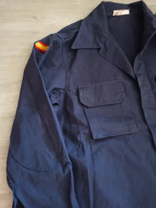 Traje de faena Ejército del Aire azul