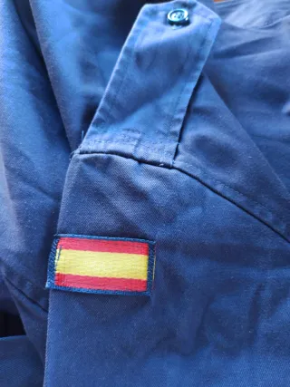 Traje de faena Ejército del Aire azul