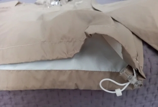 Chubasquero Quechua Beige Talla S Nuevo