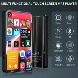 Reproductor MP4 Táctil 16GB Negro