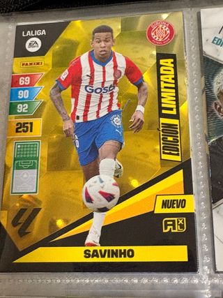 Cromo Savinho Laliga Panini Edición Limitada
